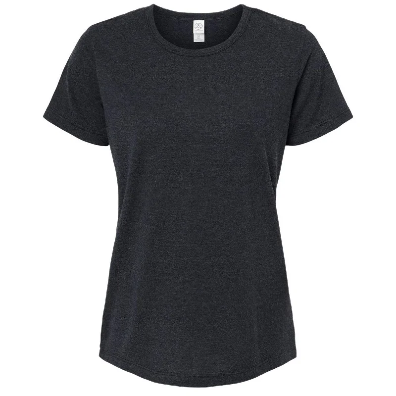 Alternative Apparel Women's Black Earthleisure Modal Triblend Tee