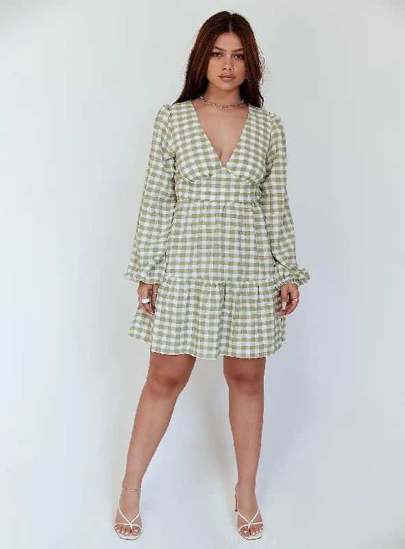 Annabelle Mini Dress Green