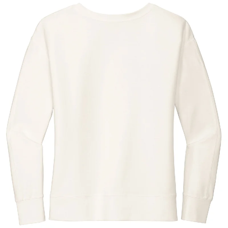 OGIO Women's Ivory Snow Luuma Flex Long Sleeve V-Neck