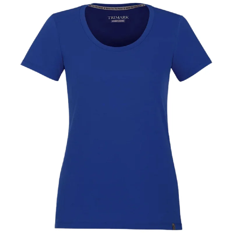 Elevate Women's New Royal Somoto Eco Short Sleeve Tee