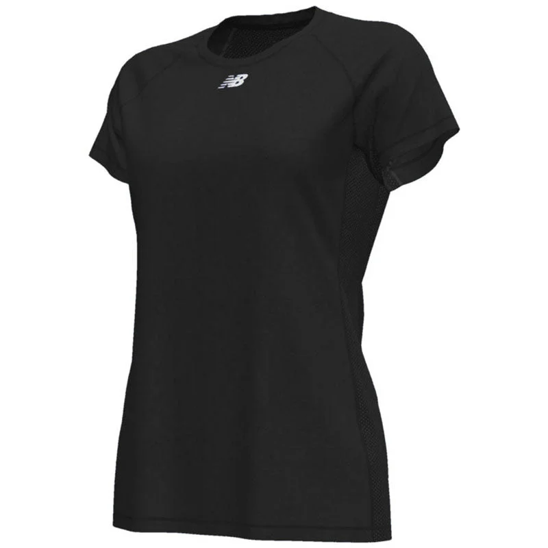 New Balance Women's Team Black Raglan Tech Tee