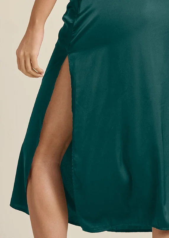 Slip dress - Green