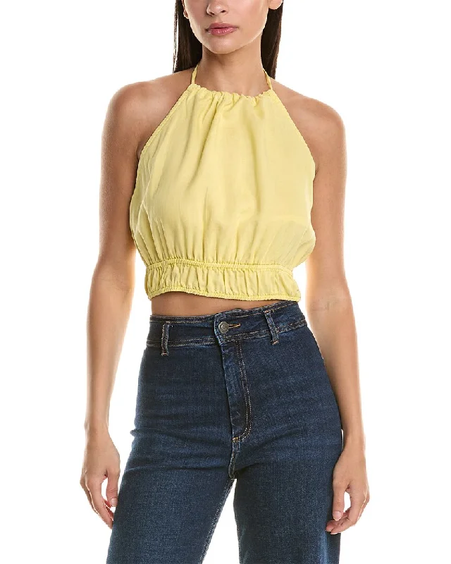 Bella Dahl Clinch Waist Halter Top