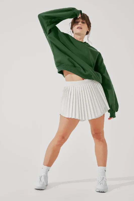 Cloud Crewneck Sweater - Fern Green