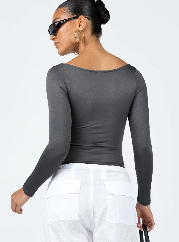 Ellery Bodysuit Grey