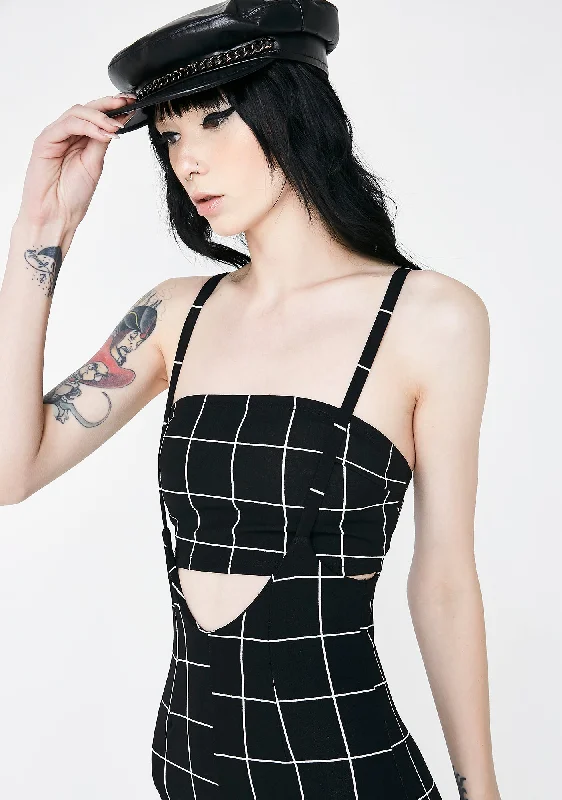 Gridlock Skinny Jumpsuit