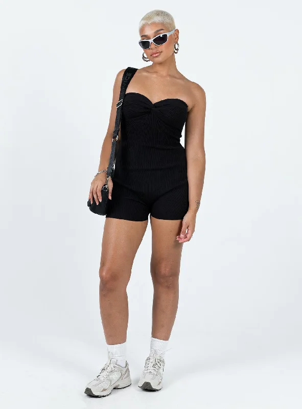 Kallista Romper Black