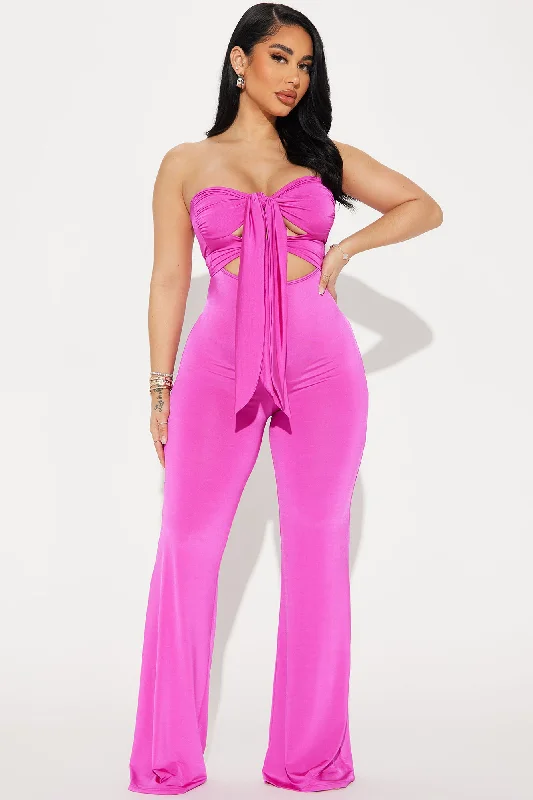 Latest Update Jumpsuit - Magenta