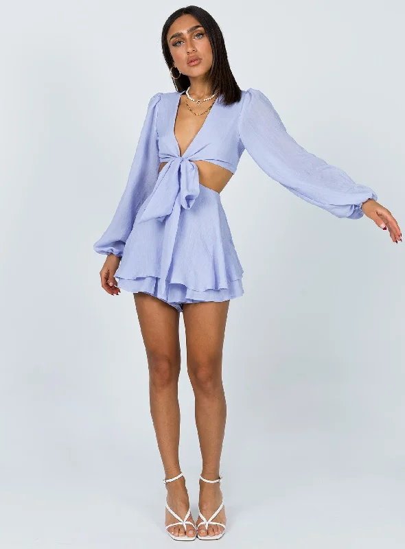 Oceane Romper Blue