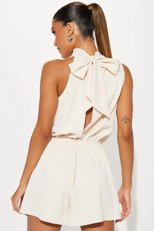 Summer In The City Romper - Cream