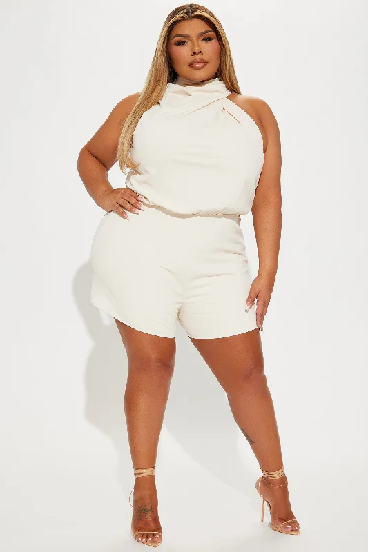 Summer In The City Romper - Cream