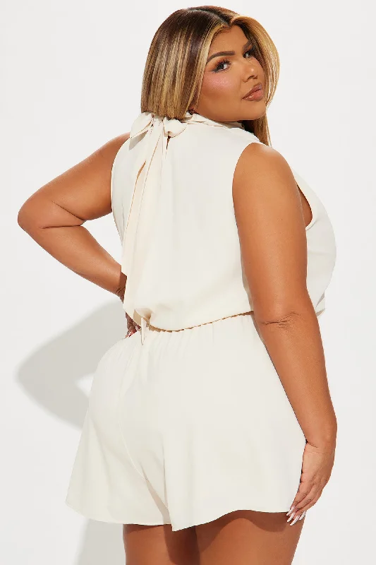 Summer In The City Romper - Cream