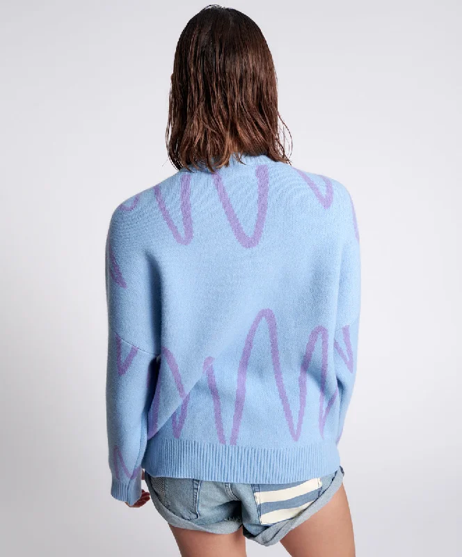 WAVE LENGTH KNIT SWEATER