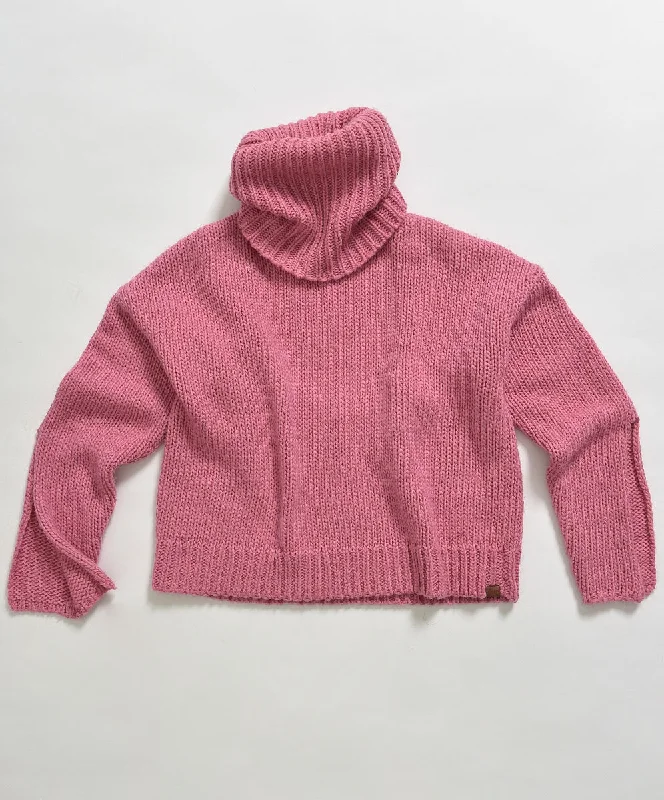 WINONA KEYHOLE ROLL NECK SWEATER