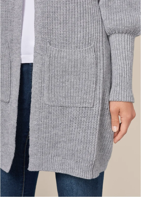 Oversized cardigan - Light Grey