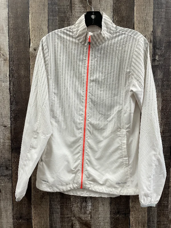 Athletic Jacket By Saucony  Size: M