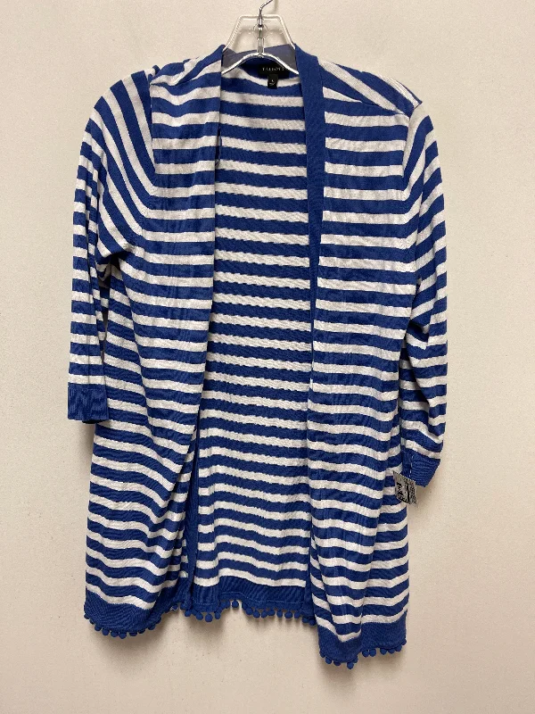 Blue Sweater Cardigan Talbots, Size L