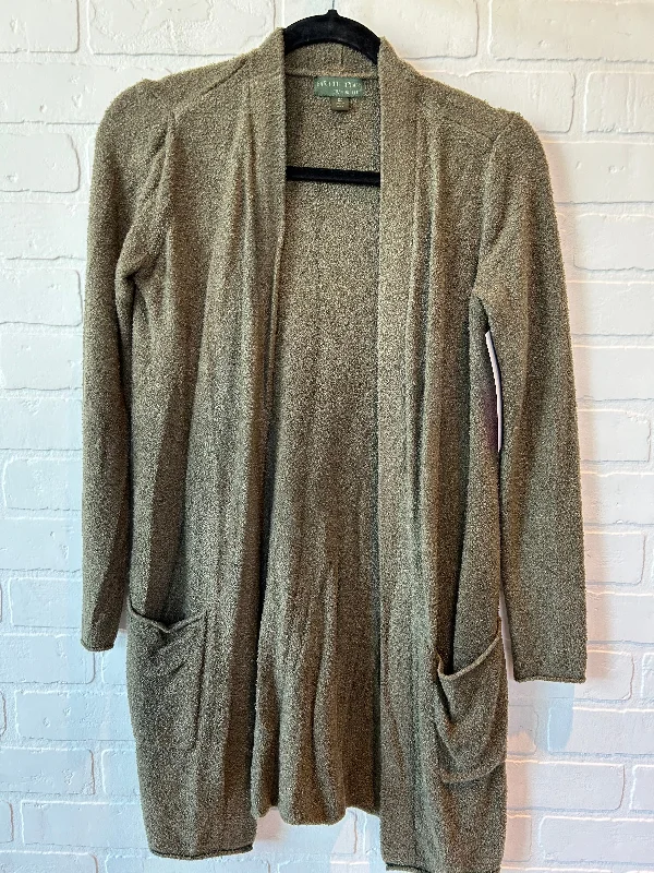 Green Sweater Cardigan Barefoot Dreams, Size Xs