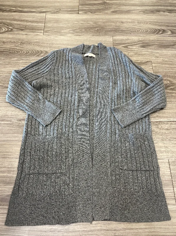 Grey Cardigan Loft, Size Xl