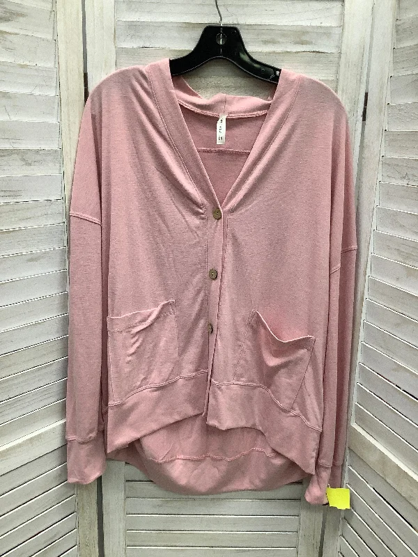 Light Pink Cardigan Emerald, Size Os