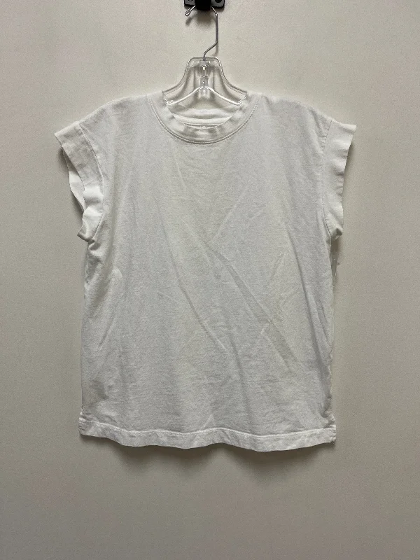 Top Short Sleeve By A New Day In White, Size: Xs