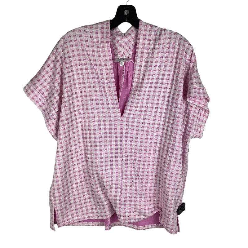 Top Short Sleeve By Karlie In Pink, Size: M