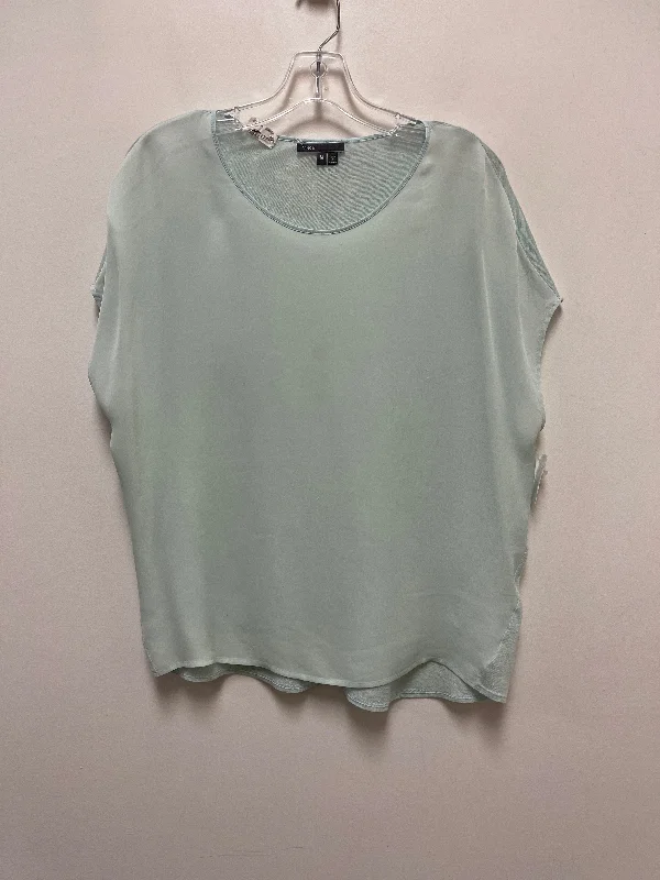 Top Short Sleeve By Vince In Blue, Size: M