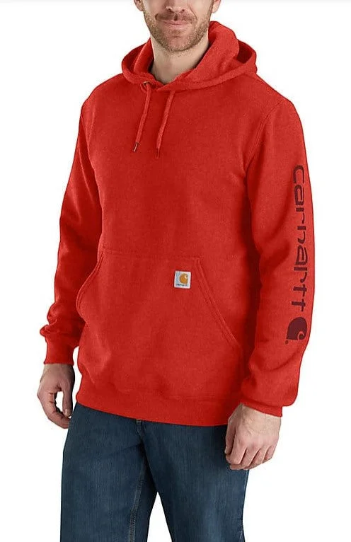 Men's Loose Fit Midweight Logo Sleeve Graphic Sweatshirt