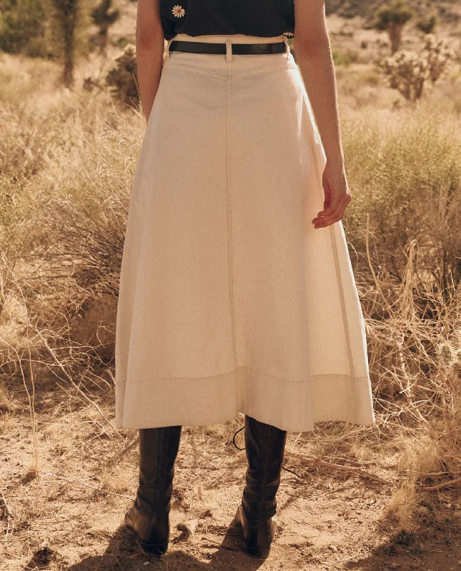 The Field Skirt. -- Natural Hemp