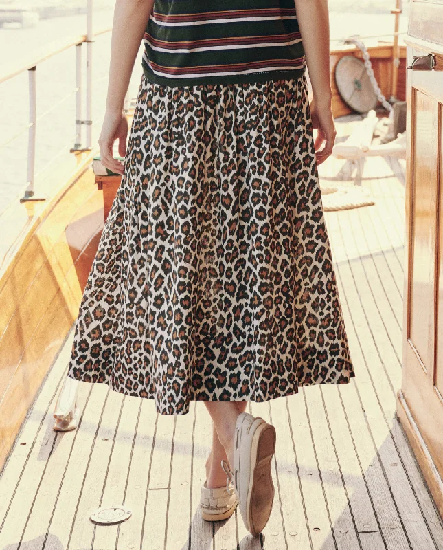 The Viola Skirt. -- Heritage Leopard