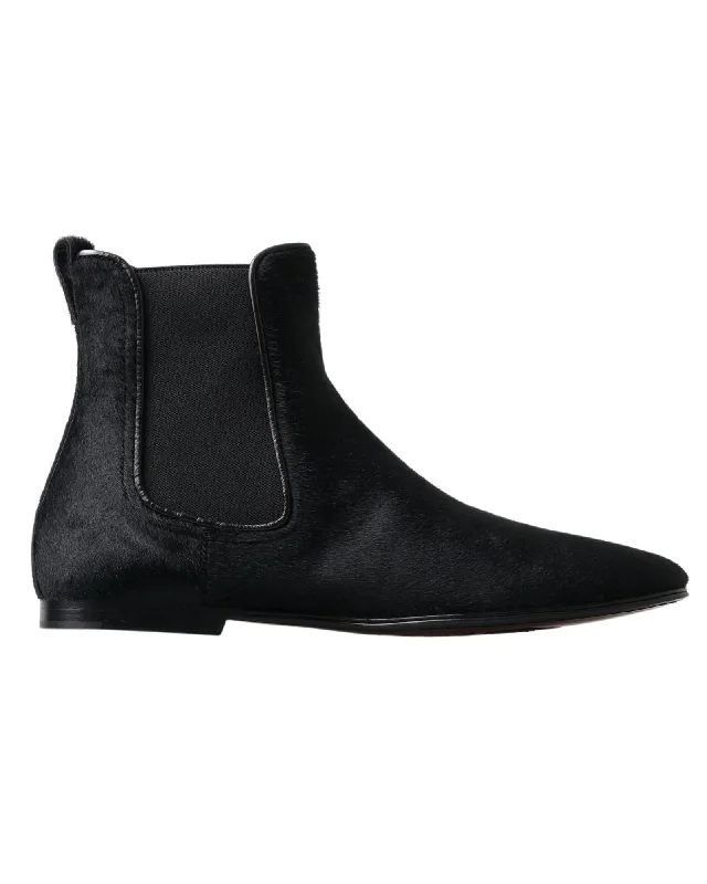 Dolce & Gabbana Gorgeous  Leather Ankle Boots