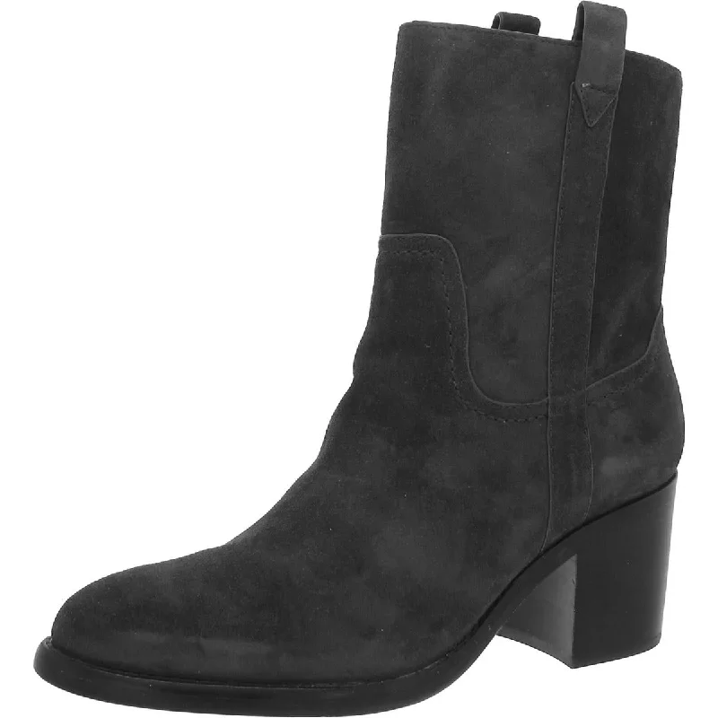 Carmen Womens Suede Dressy Mid-Calf Boots