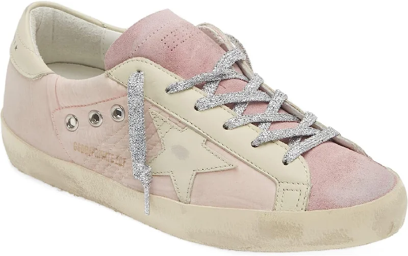 Golden Goose Women's Super Star Pink Sneakers