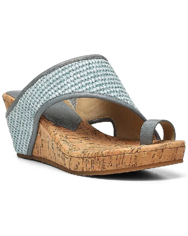 Donald Pliner Gyer Raffia Wedge Sandal