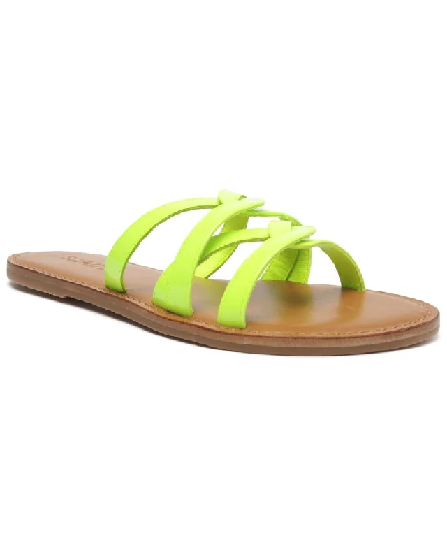 Schutz Lyta Patent & Leather Sandal