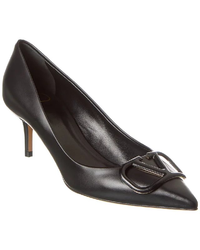 Valentino Vlogo Signature 60 Leather Pump