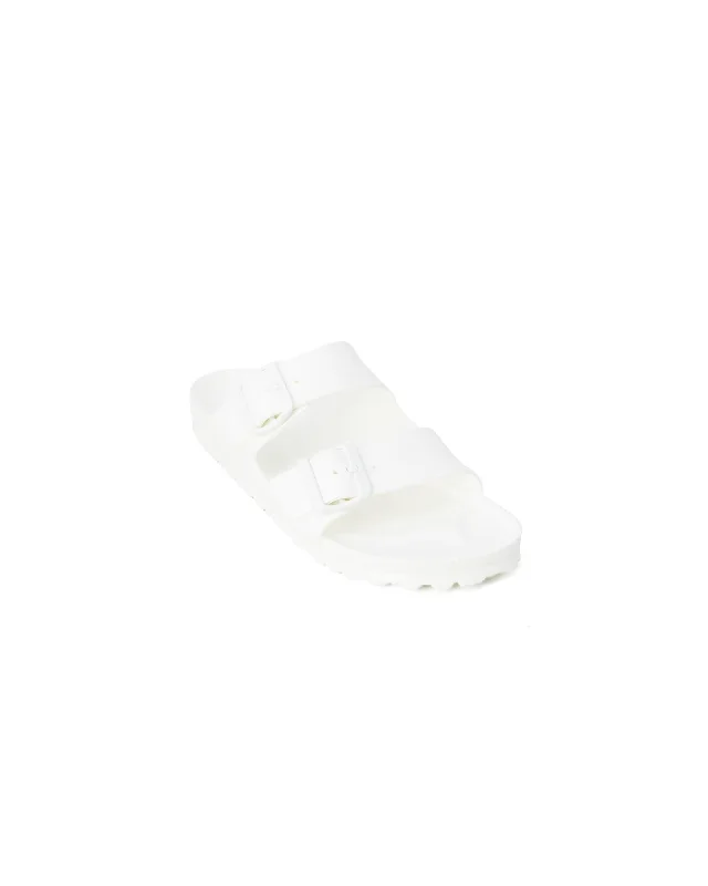 Birkenstock White  Slippers with 2.5cm Sole