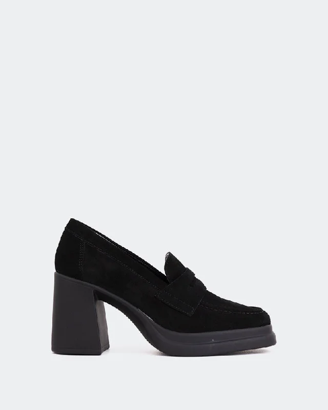 Mantova Black Suede