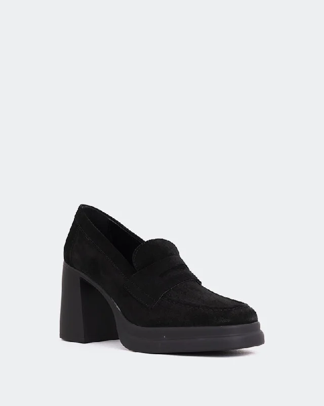 Mantova Black Suede