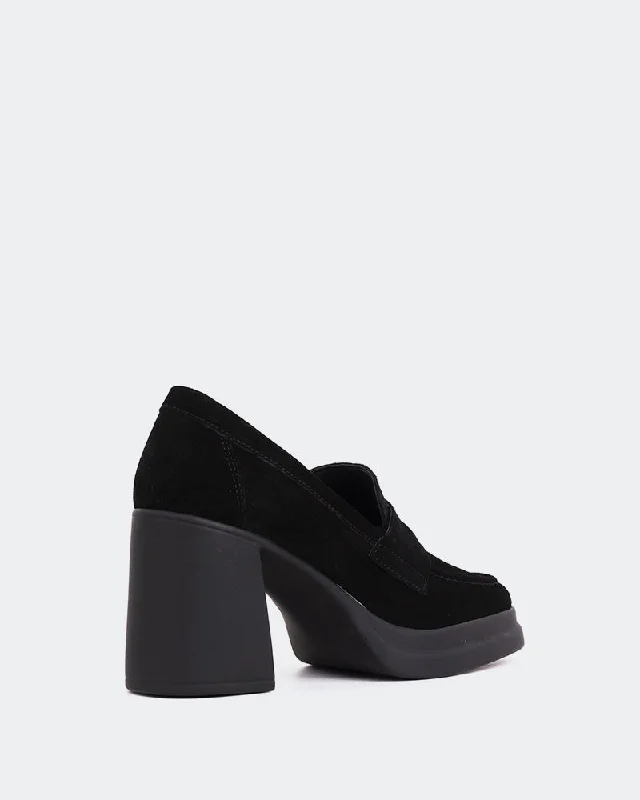 Mantova Black Suede