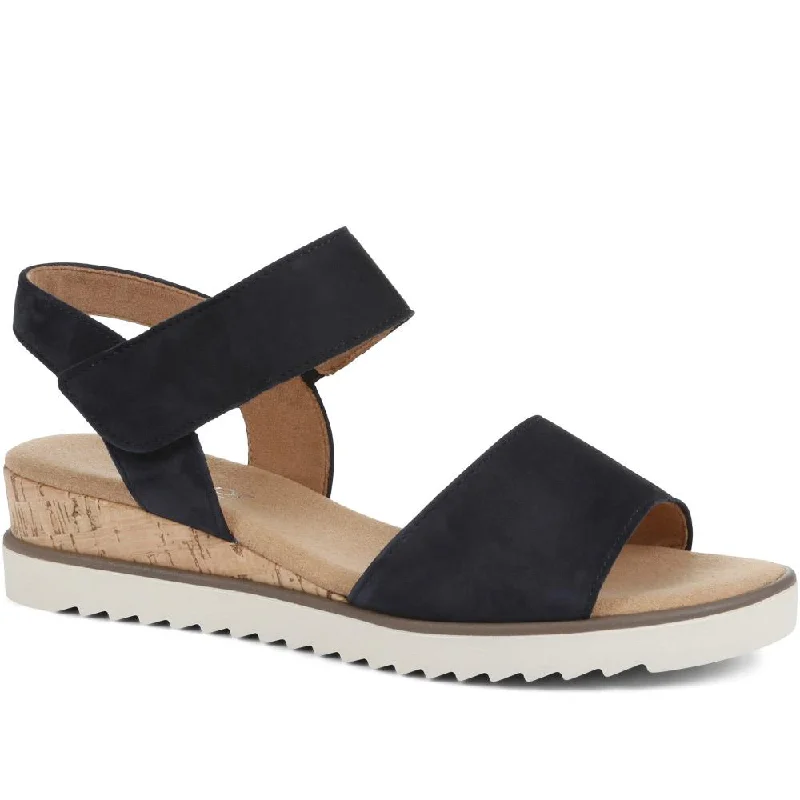 Raynor Leather Wedge Sandals - GAB35509 / 321 589