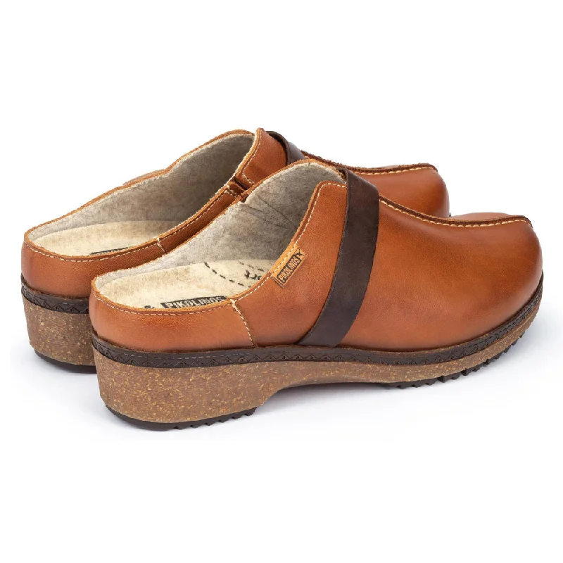 Pikolinos Granada W0W-3590C1 Brandy Leather Clog (Women's)