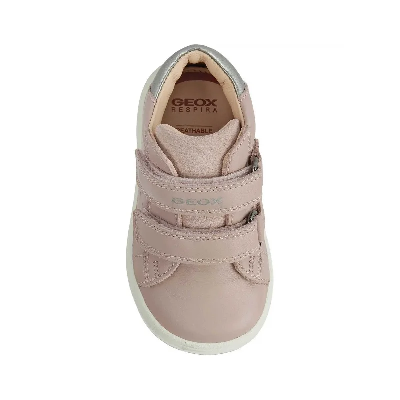 Geox Toddlers Biglia Rose/Silver