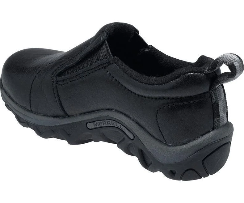 Merrell Boy's Jungle Moc Black Leather