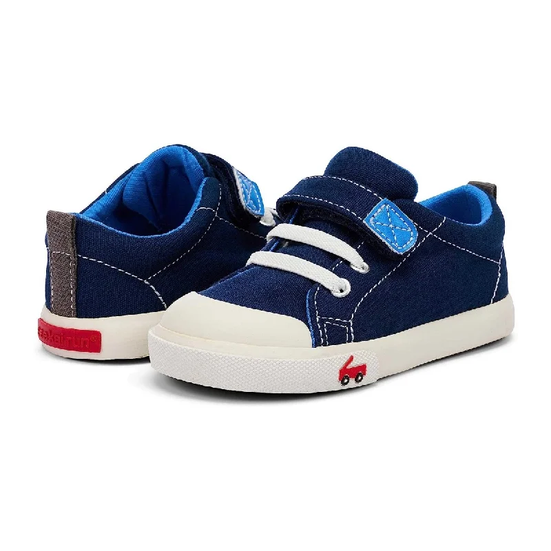 See Kai Run Toddler's Stevie Navy Canvas