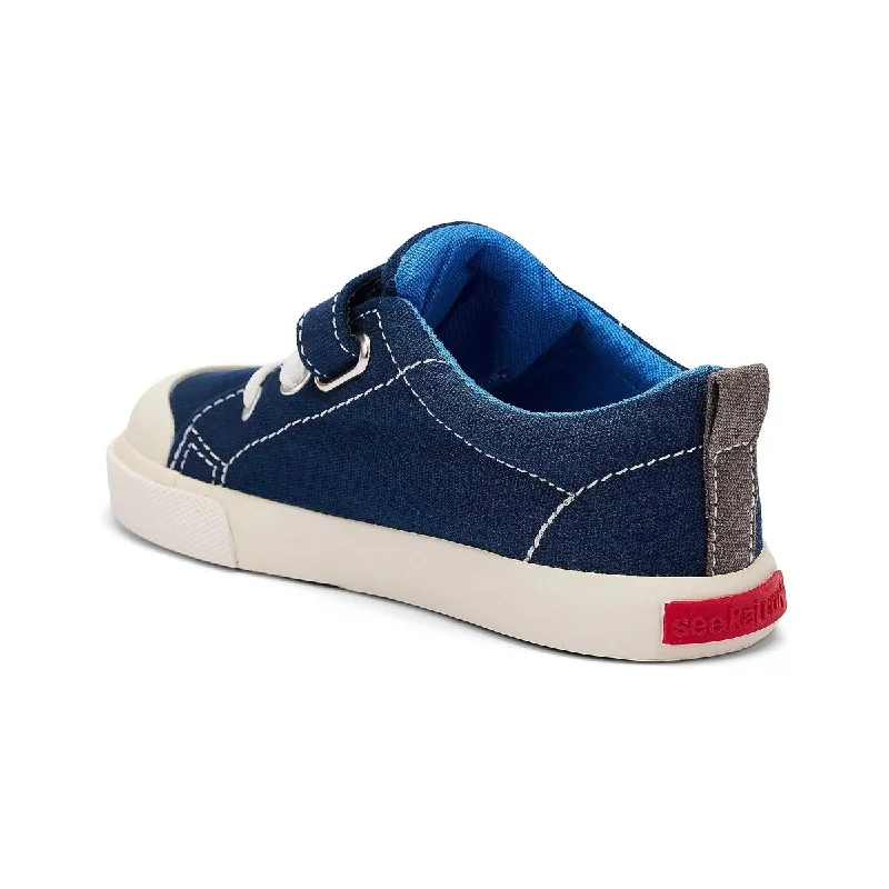 See Kai Run Toddler's Stevie Navy Canvas