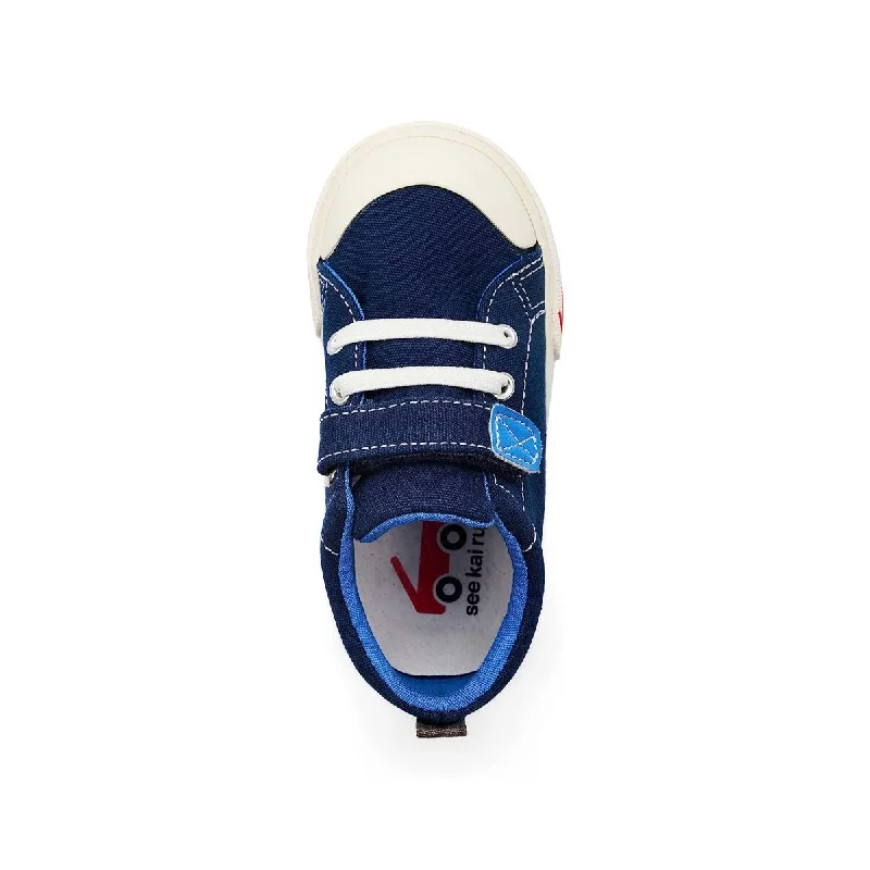 See Kai Run Toddler's Stevie Navy Canvas