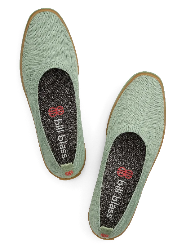 Sutton Knit Ballet - Granite Green