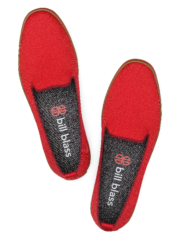 Sutton Knit Slip On - Cherry Tomato