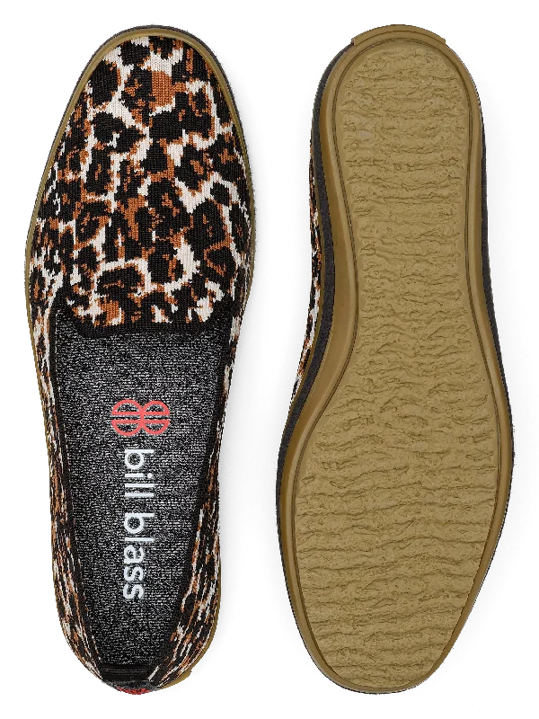 Sutton Knit Slip On - Leopard